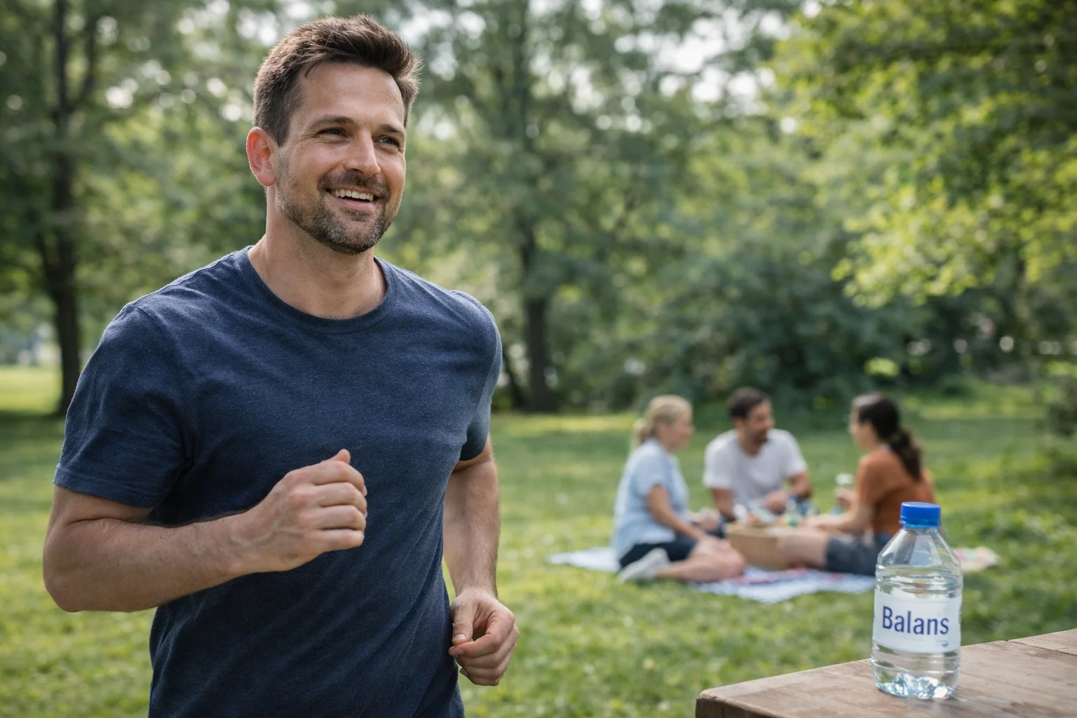 Gebalanceerde levensstijl met sport en ontspanning